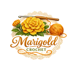 MariGold Crochet logo - منتجات كروشية هاند ميد